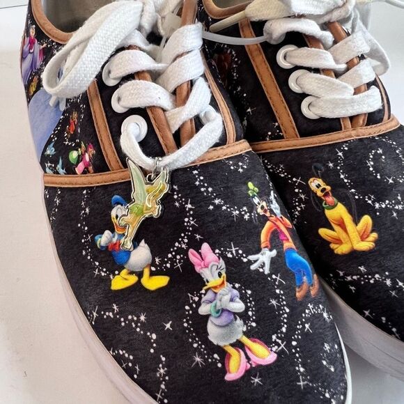 Rare Bradford Exchange Disney sneakers, sz 7 - Picture 2 of 9